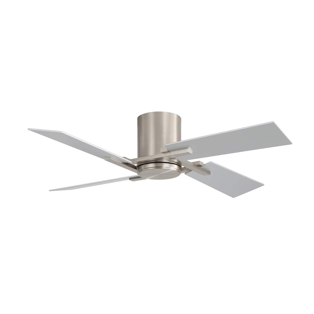 48Inch 4 Two-color Fan Blades Dc Motor Indoor Ceiling Fan With Remote