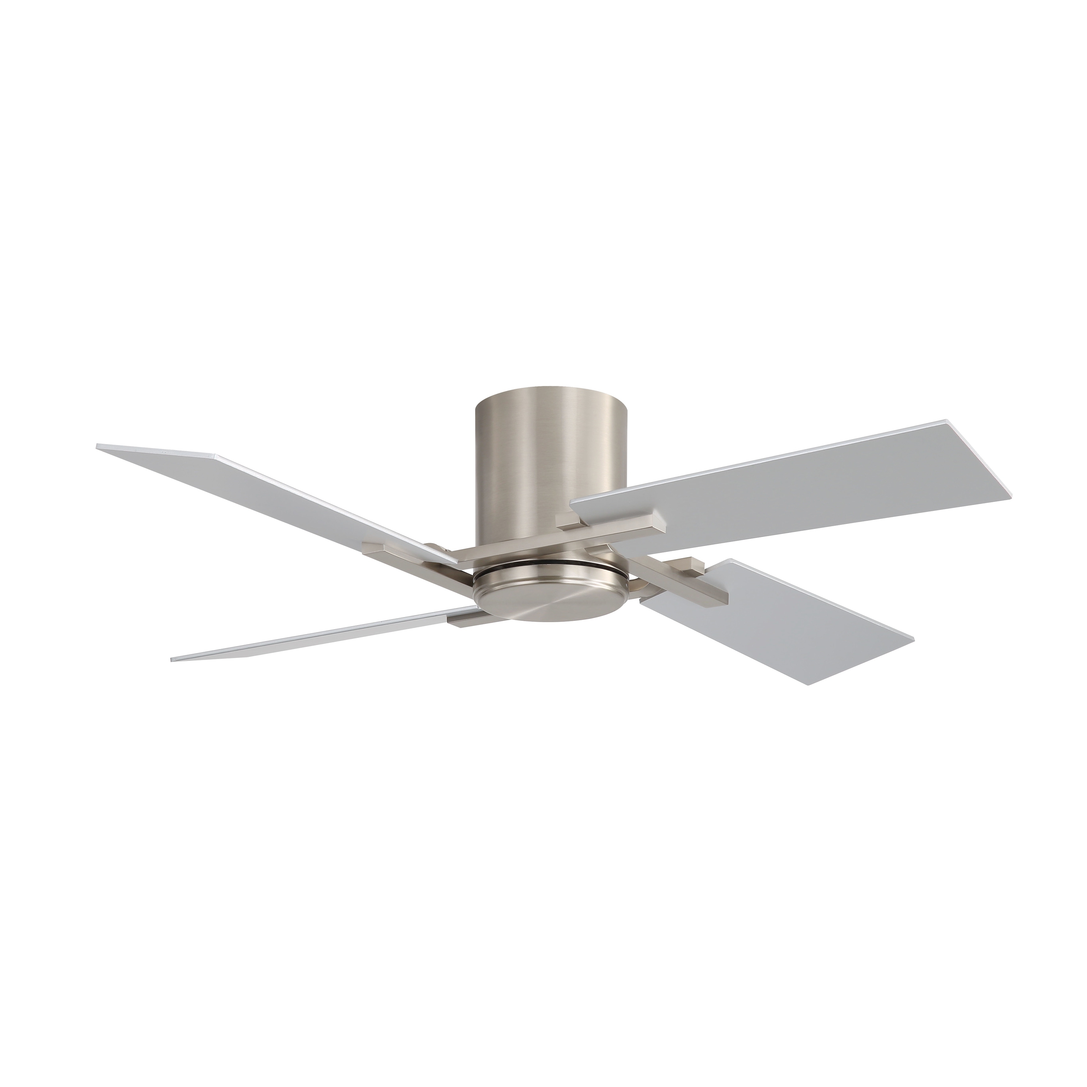 48Inch 4 Two-color Fan Blades Dc Motor Indoor Ceiling Fan With Remote