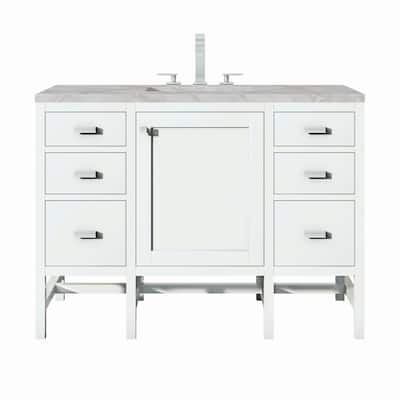James Martin Vanities E444-V48-3VSL Addison 48" Single Basin Wood