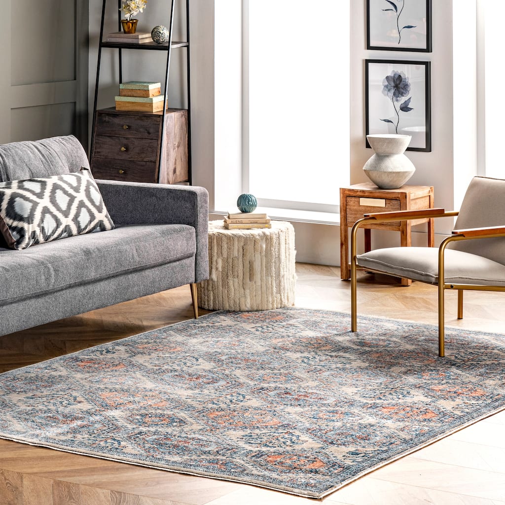 Nuloom Sara Distressed Tribal Motif Area Rug