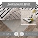 preview thumbnail 3 of 12, Cushioned Non Slip Rug Pad for Hard Surfaces - Beige