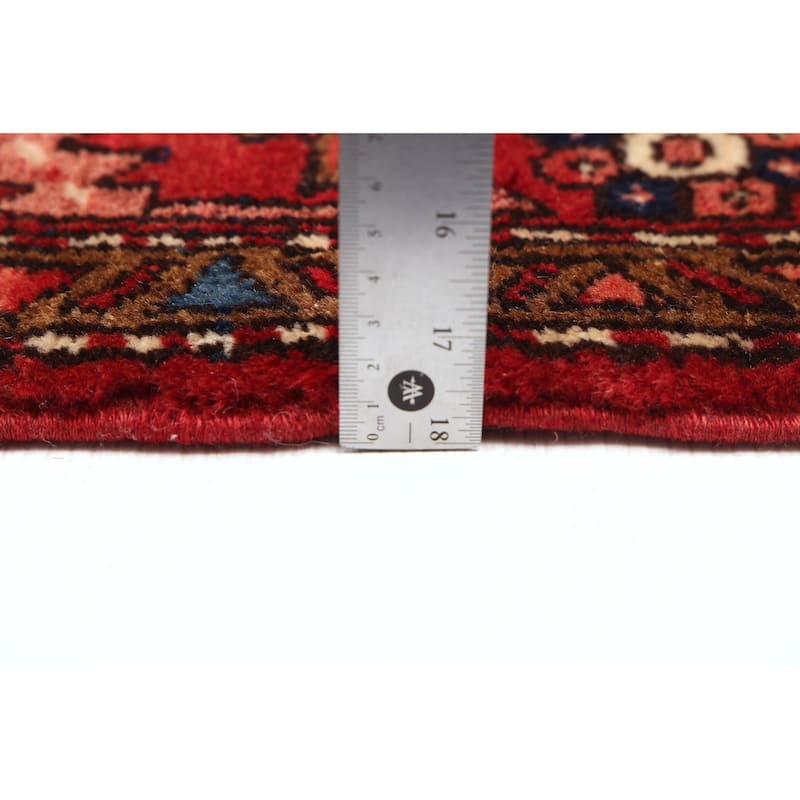 ECARPETGALLERY Hand-knotted Konya Anatolian Red Wool Rug - 3'8 x 10'10