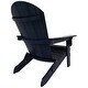 preview thumbnail 82 of 85, Vineyard HIPS Outdoor Folding Eco-Friendly All Weather Seashell Adirondack Chairs (12-Piece Conversation Set)