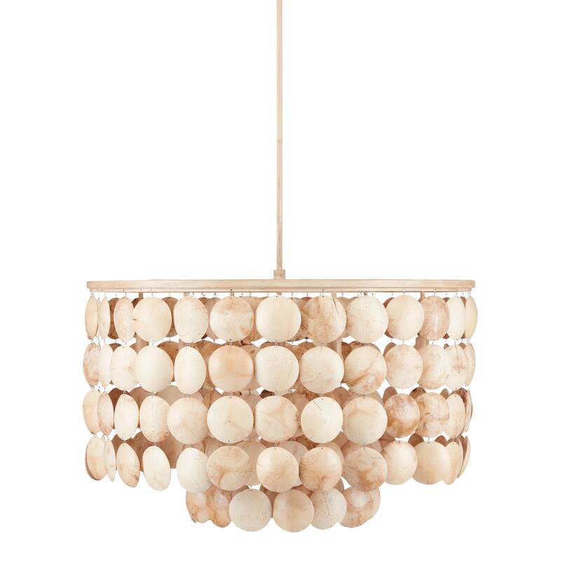 Currey & Company Buko Chandelier - 24.5"h x 31.5"dia