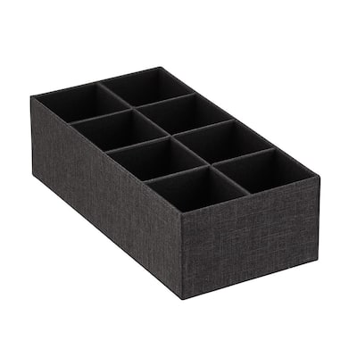 Cambridge 8-Section Drawer Organizer Black