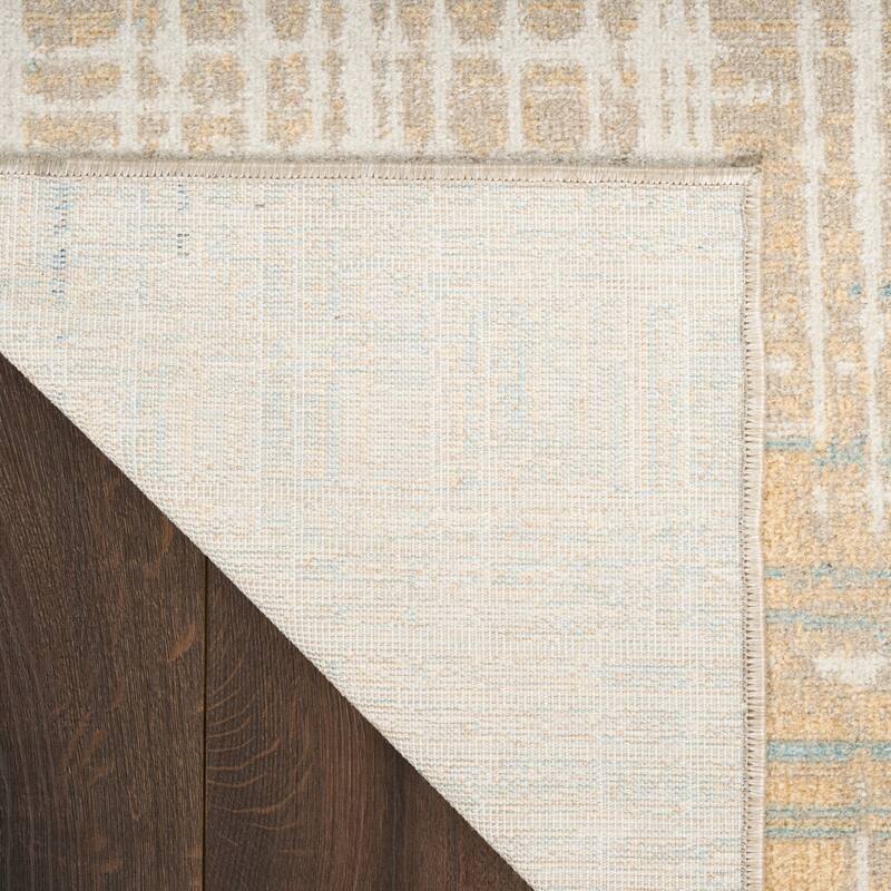 Nourison Washable Decor Indoor only Machine Washable Abstract Area Rug
