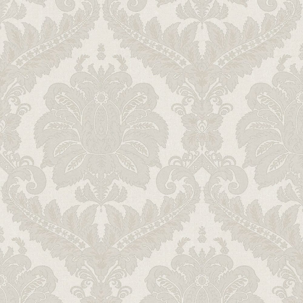 Galerie Wallcoverings Ornamenta Collection Traditional Damask Matte Finish Vinyl on Non-woven Wallpaper Roll