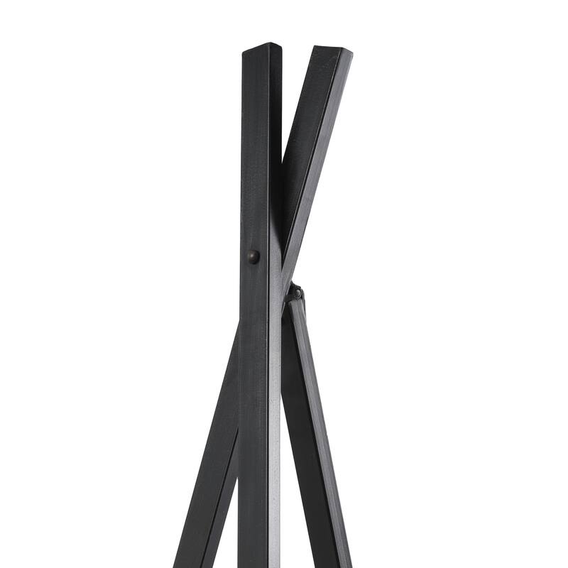 Metal Tall Adjustable 2 Tier Display Easel - Black - Roche River Decor