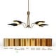 preview thumbnail 27 of 45, Modern Multi-Light Large Black Gold Sputnik Chandelier Metal Pendant Lights for Dining Room