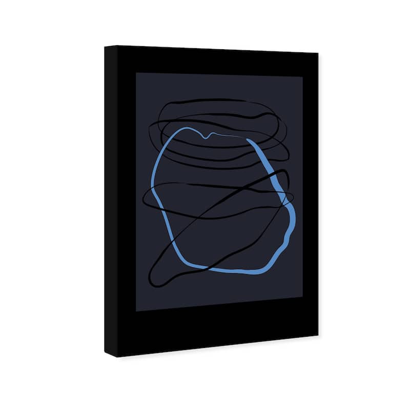Wynwood Studio Canvas Abstract The Minimalist Abstract Collection Black and Modern & Contemporary Wall Art Canvas Print