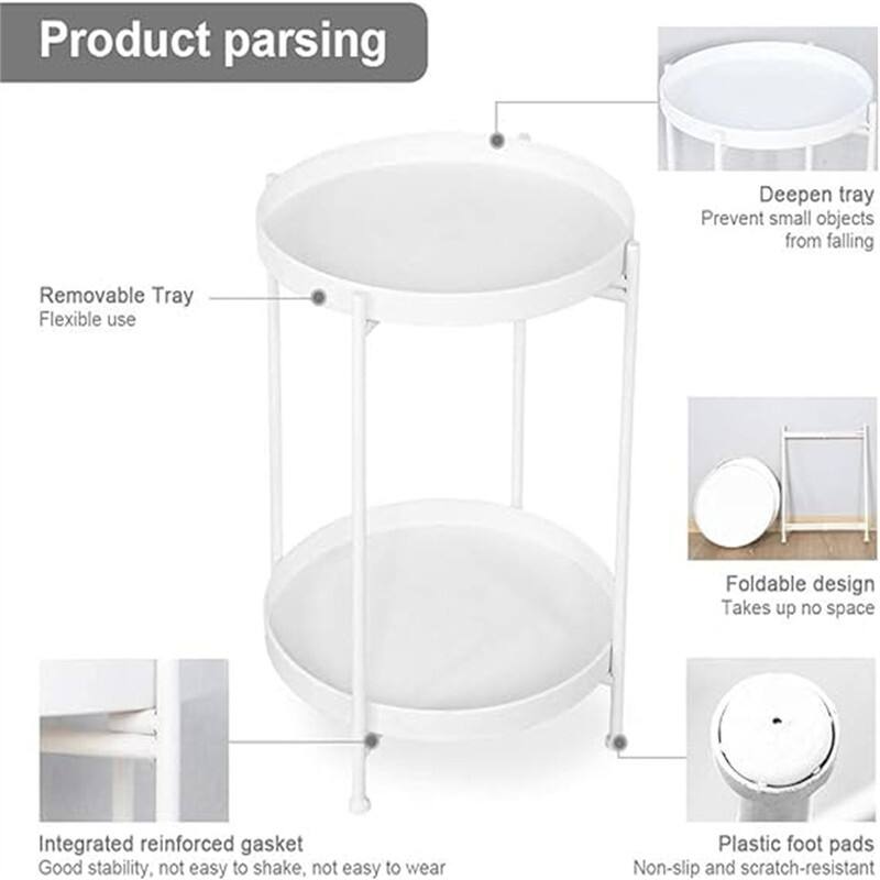 Metal End Table