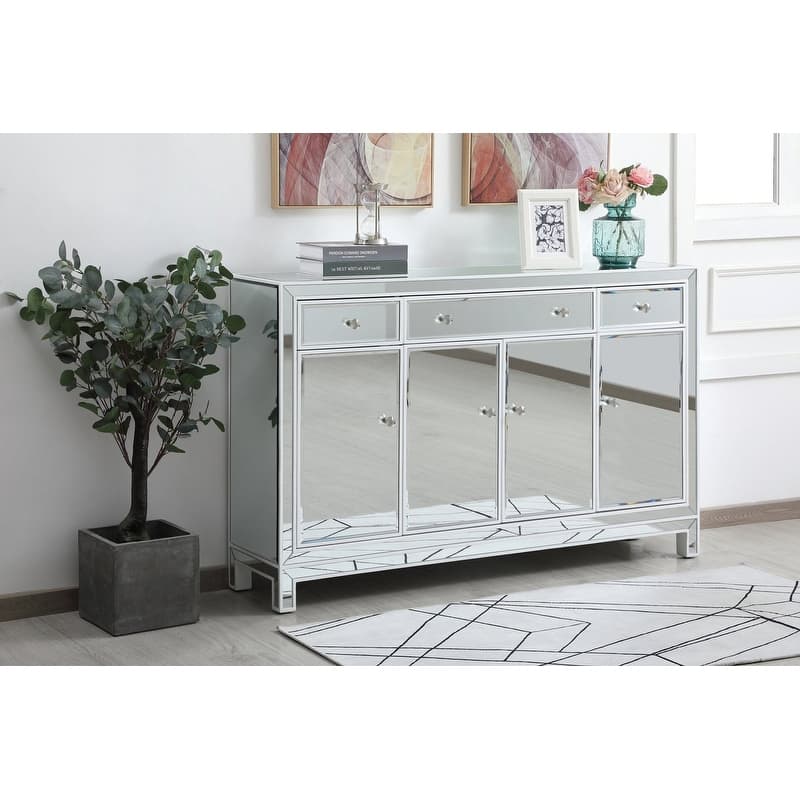 Rosa 56" Mirrored Credenza