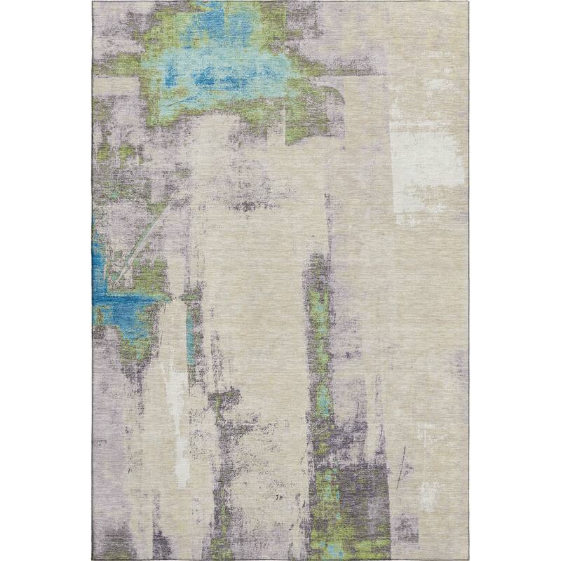 Premium Washable Super Soft Abstract Impressions Mayfield Rug