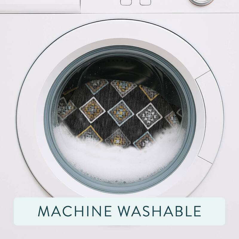 Machine Washable Indoor/ Outdoor Global Flagler Chantille Rug