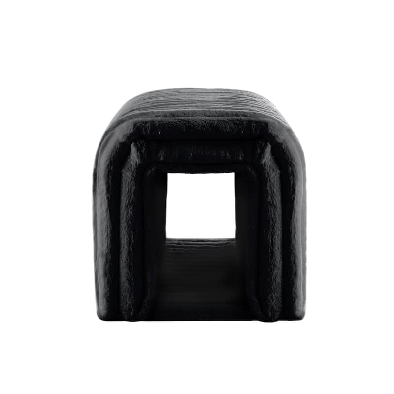 Pet Supplies Ottoman Storage Bench Corduroy Bench Cat's Nest to Hide for the Living Room, Entryway and Bedroom