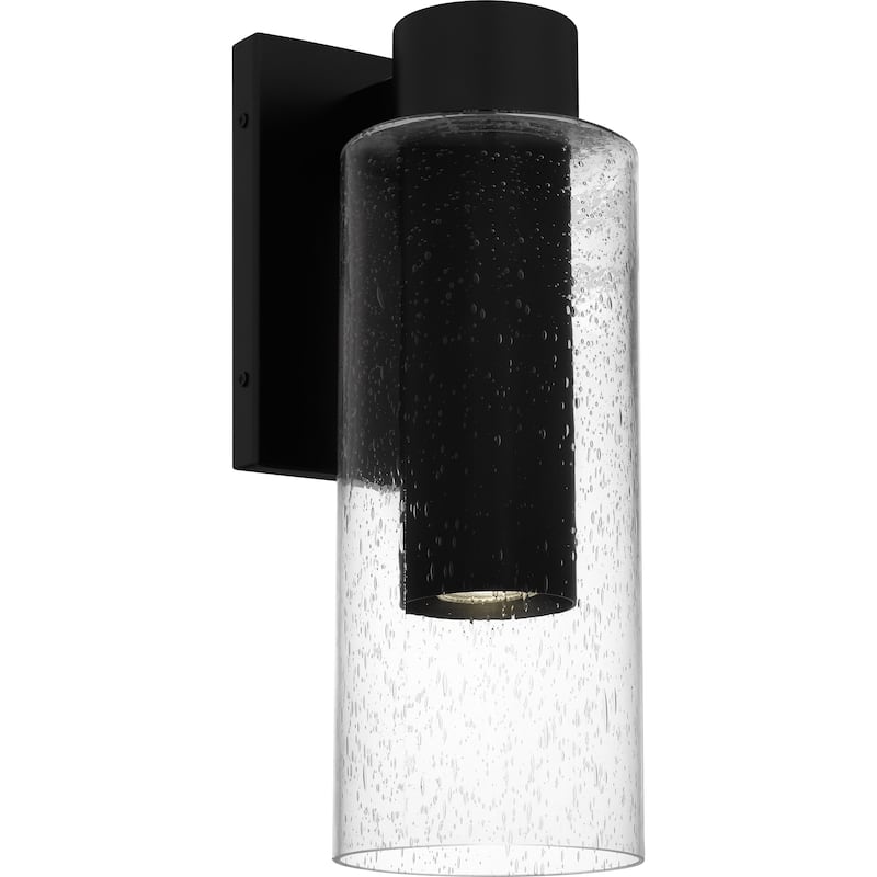 Sawyer 1-Light Matte Black Dark Sky Outdoor Wall Lantern