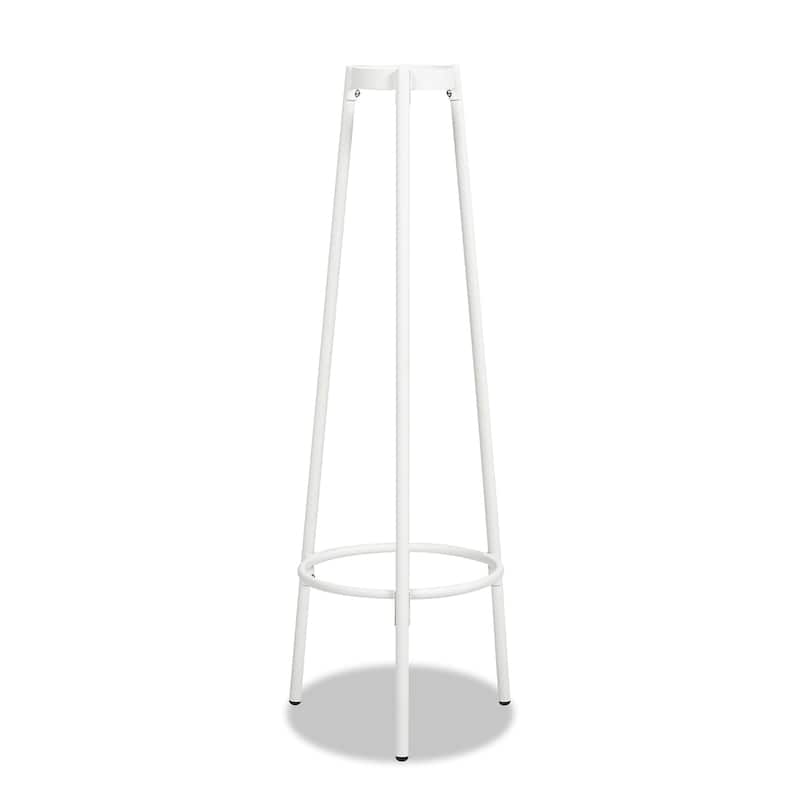 Nova 39.5" Outdoor Patio Steel Lantern Stand - Daisy White