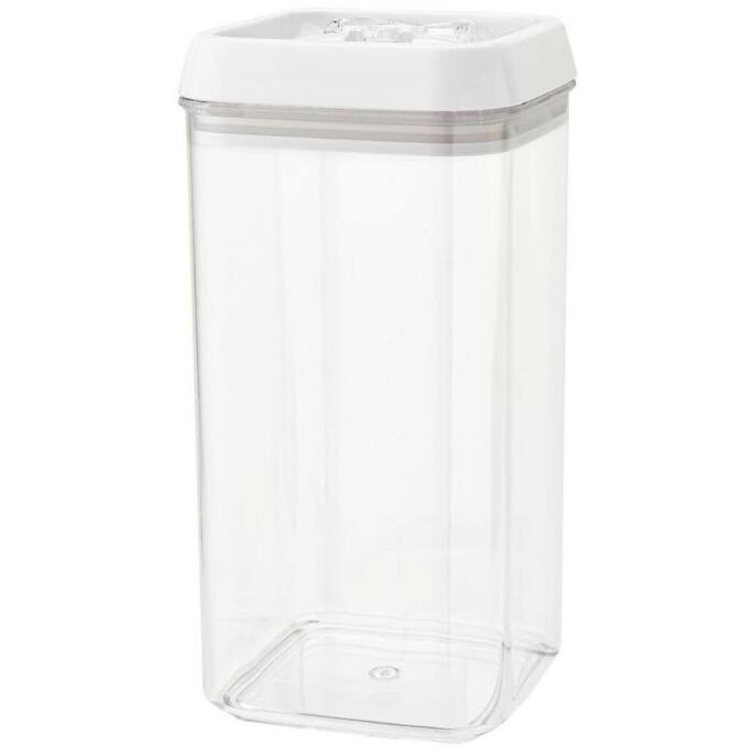 Rev-A-Shelf Set of 3 Clear Plastic Containers with Locking Lids