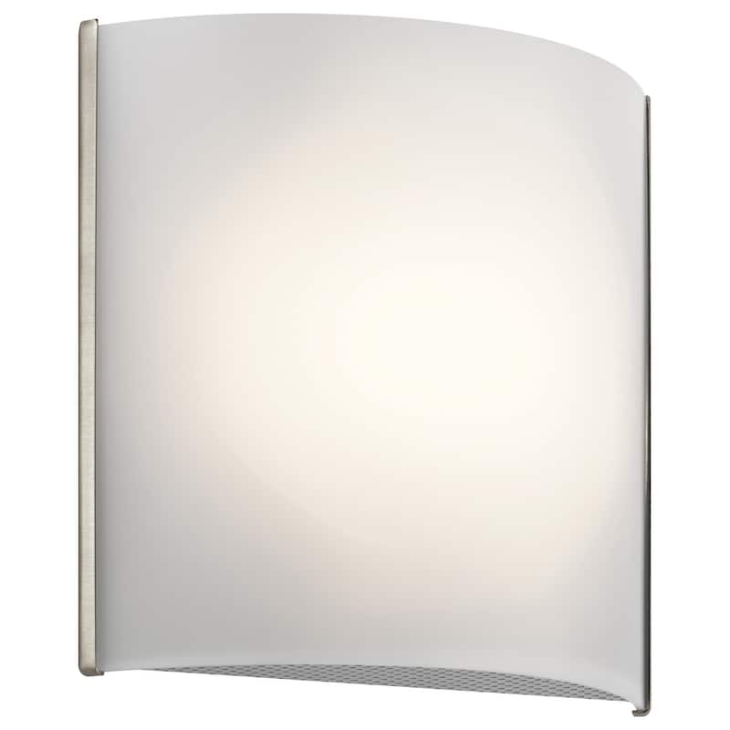 Kichler 1 Light 8" High LED ADA Energy Star Wall Sconce - Brushed Nickel