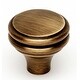 preview thumbnail 1 of 5, Alno Knobs 1-1/4 Inch Mushroom Cabinet Knob