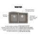preview thumbnail 19 of 51, Karran Undermount Quartz Double Bowl Kitchen Sink