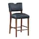 Option Midnight Blue Faux Leather