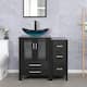 Option Glass blue boat sink