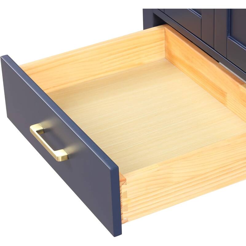 Blossom Geneva 24" Solid Wood Bathroom Vanity with Marble Top