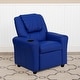 preview thumbnail 15 of 139, Contemporary Kids Recliner with Cup Holder and Headrest