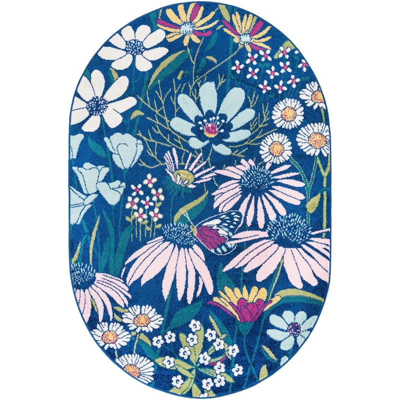 Contemporary Demdence Collection Area Rug