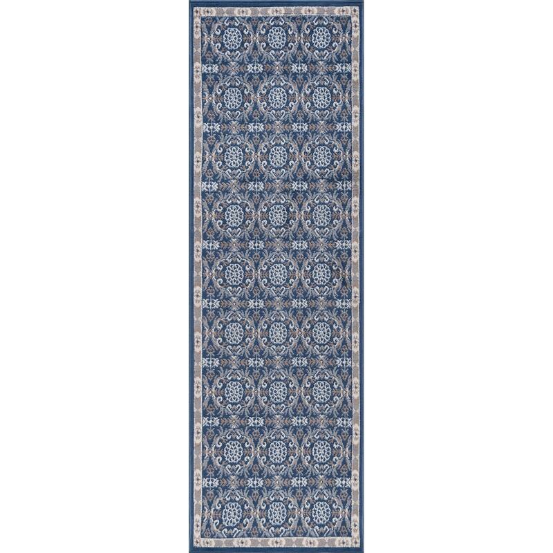 Hamilton Traditional Damask Indoor Area Rug
