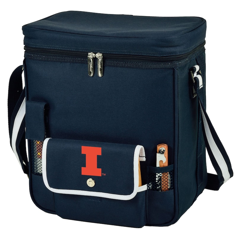 Illinois University Fighting Illini Wine and Cheese Picnic Cooler