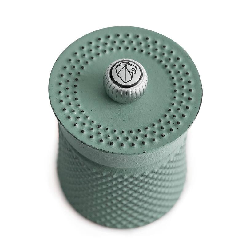 Peugeot Bali 3 Inch Cast Iron Pepper Mill, Celadon Green