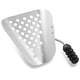 preview thumbnail 1 of 3, Commercial Popcorn Scoop Aluminum Speed Scooper Fill Bags and Boxes 10.5" - Drilled