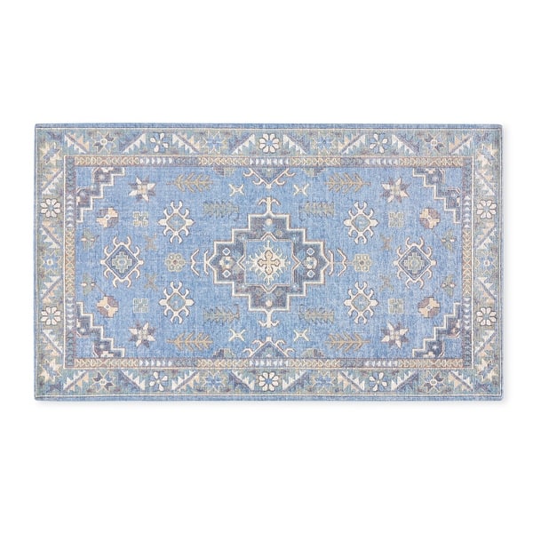 slide 2 of 11, TOWN & COUNTRY LUXE Livie Forever Vintage Everwash Washable Non-Slip Backing Kitchen Mat