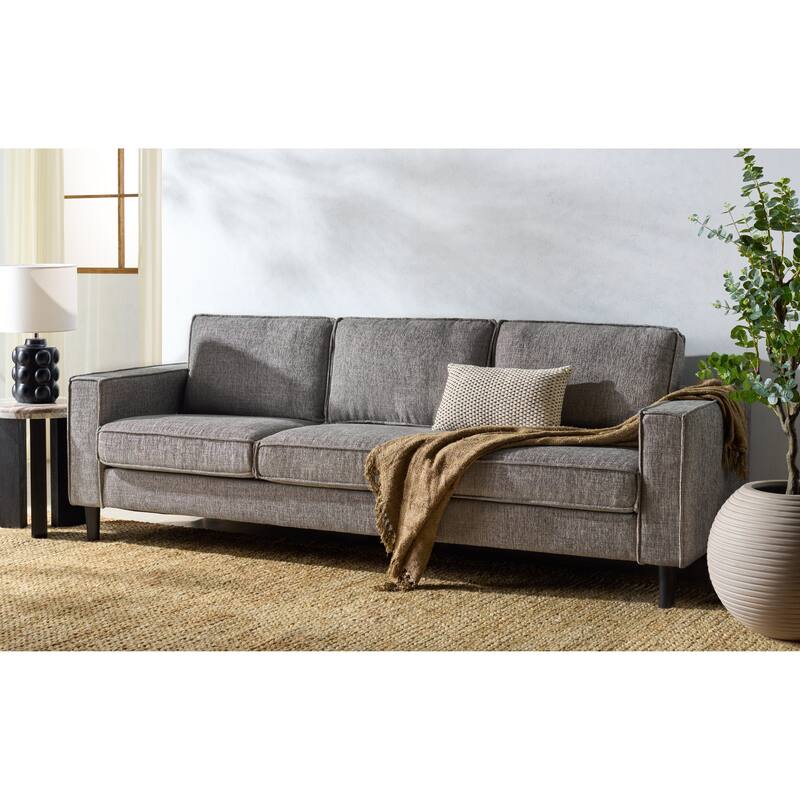 SAFAVIEH Couture Kalyna 3.5-Seater Sofa - 96"W x 33"D x 33"H