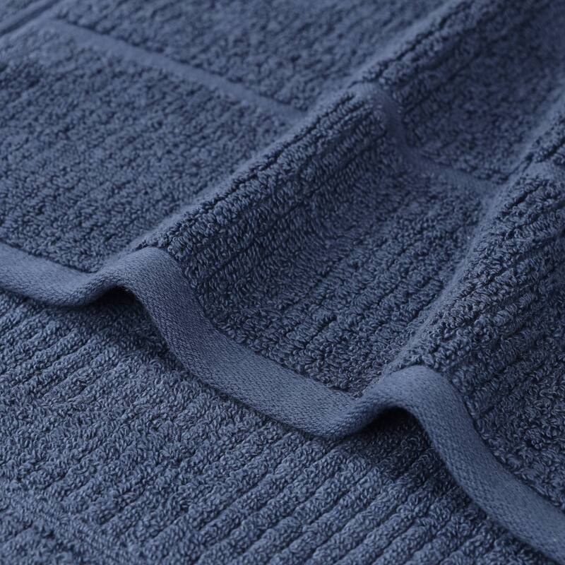 Superior Milo Smart Twist Viscose Cotton Blend Face Towels Washcloths, Set of 12