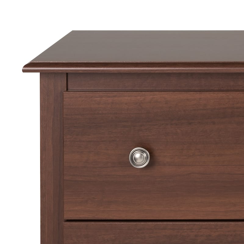 Prepac Sonoma 8 Drawer Double Dresser for Bedroom, Wide Chest of Drawers, Traditional Bedroom Furniture