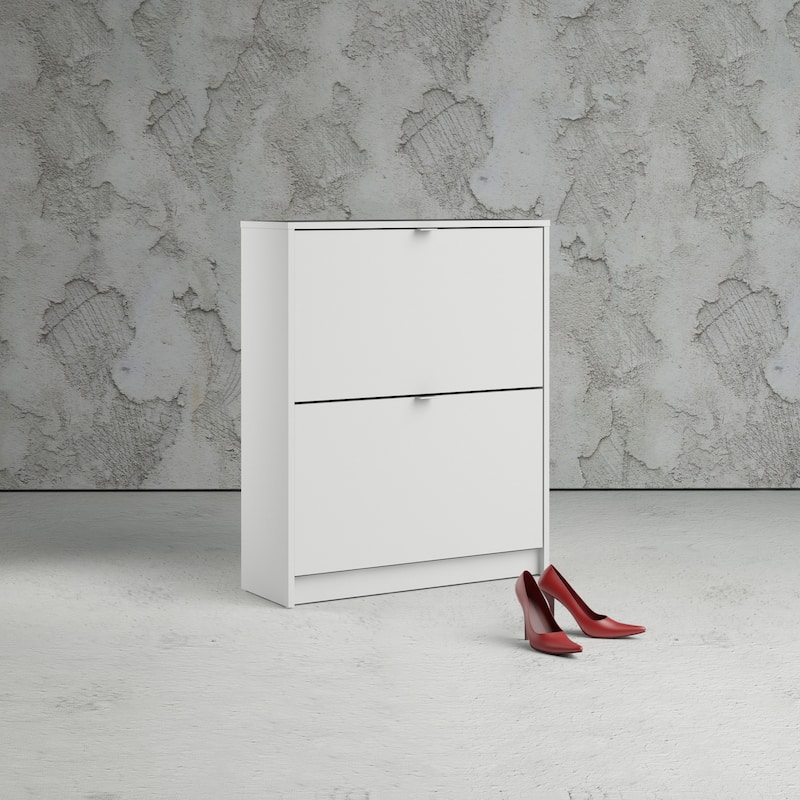 Porch & Den Cambria 2-drawer Shoe Cabinet