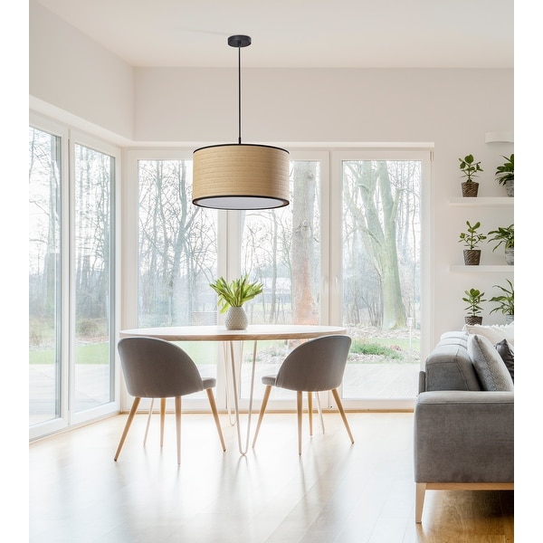 Large drum pendant light cheap
