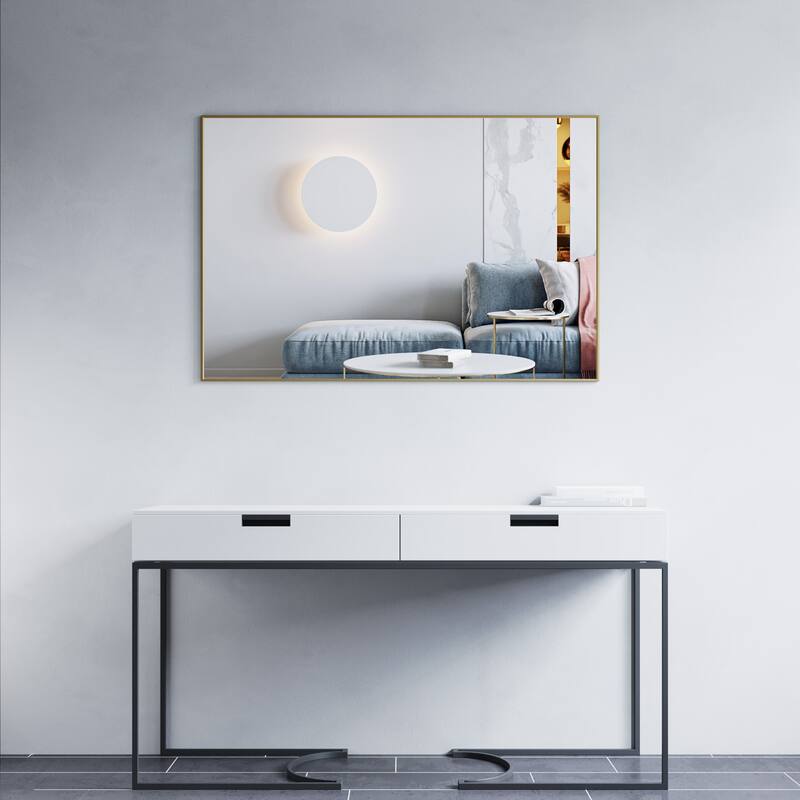 Catton Mirror - Rectangle 32" High