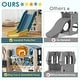 preview thumbnail 13 of 12, 10 in 1 Toddler Slide with Basketball Hoop, Outdoor Slide for Toddlers Age 1-3 with Kid Playhouse