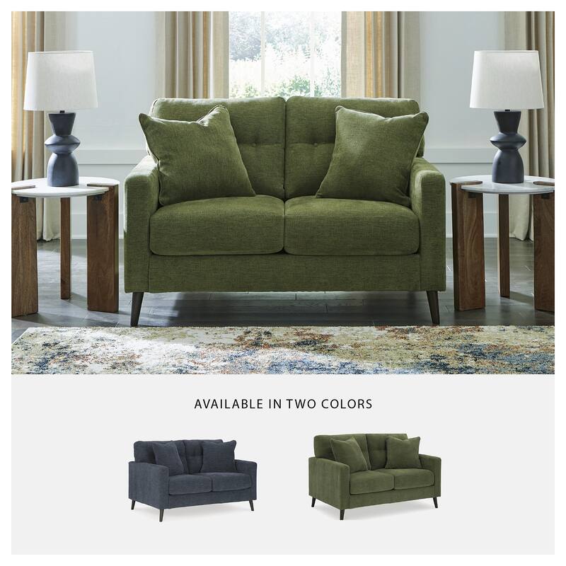 Signature Design by Ashley Bixler Loveseat - 57" W x 38" D x 37" H