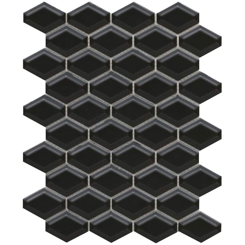 Emser Tile F14CATC1013MHWP Catch - 10" x 13" Dimensional Wall Tile -