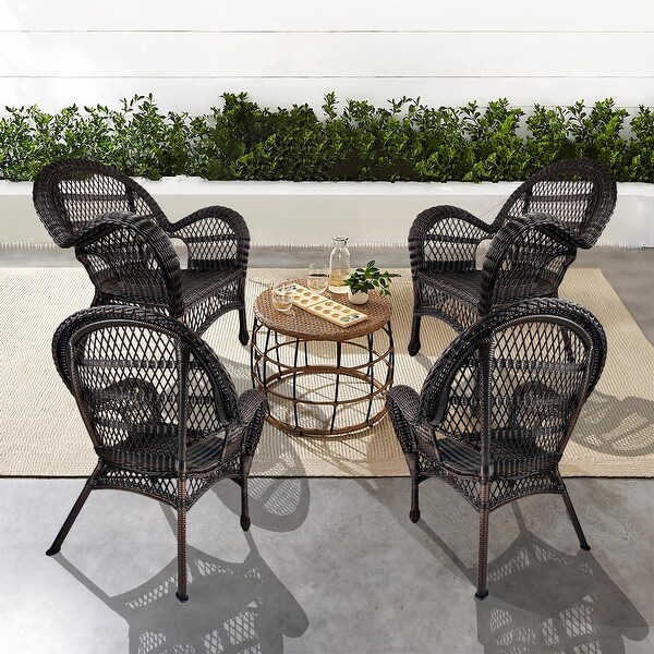 wicker chair plastic