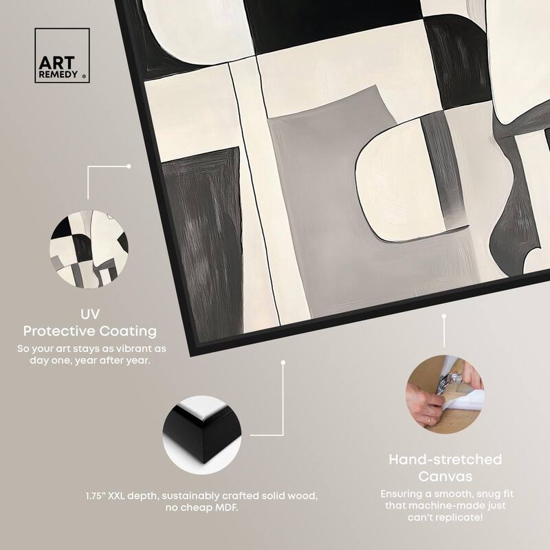 Shadow Play II Canvas by Art Remedy