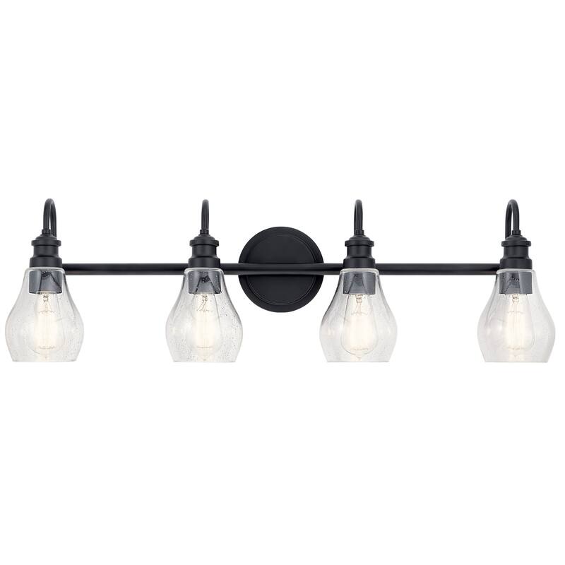 Kichler Greenbrier 4 Light 33, 6" Wide Bathroom Vanity Light