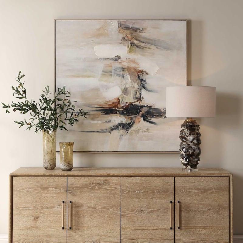 Uttermost Outburst Hand Painted Modern Art