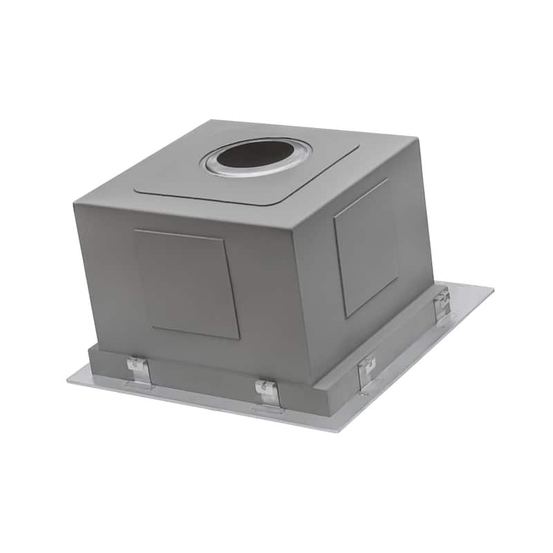 Ruvati 15 x 15 inch Marine Grade T-316 Workstation Topmount RV Boat Outdoor Sink Stainless Steel - - 15" X 15" - 15" X 15"