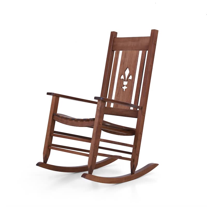 Outdoor Wooden Rocking Chair